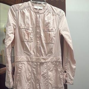 Joie Pink Cropped Ankle Pants